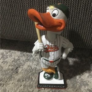 Vintage Long Island Ducks Quackerjack BobbleHead, Headbangers